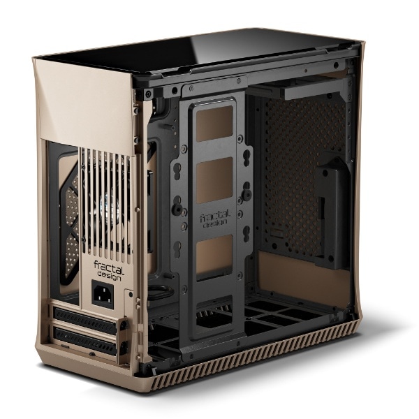 PCケース Era ITX Gold - TG ゴールド FD-CA-ERA-ITX-CHP(ゴールド