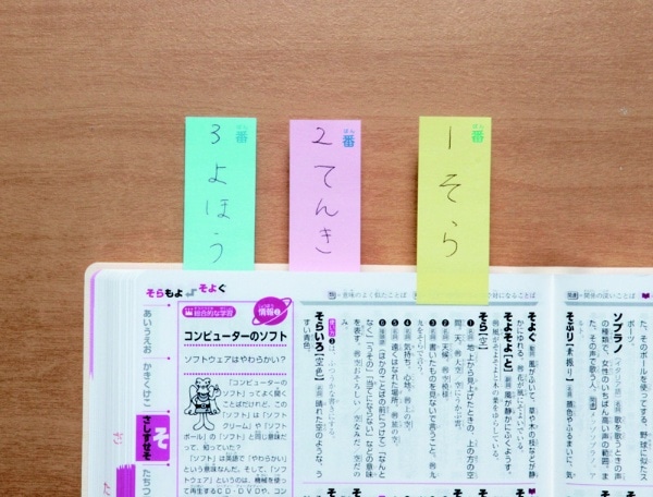 辞書引き用ふせん Post-it(ポスト・イット) JBF-1000(JBF-1000