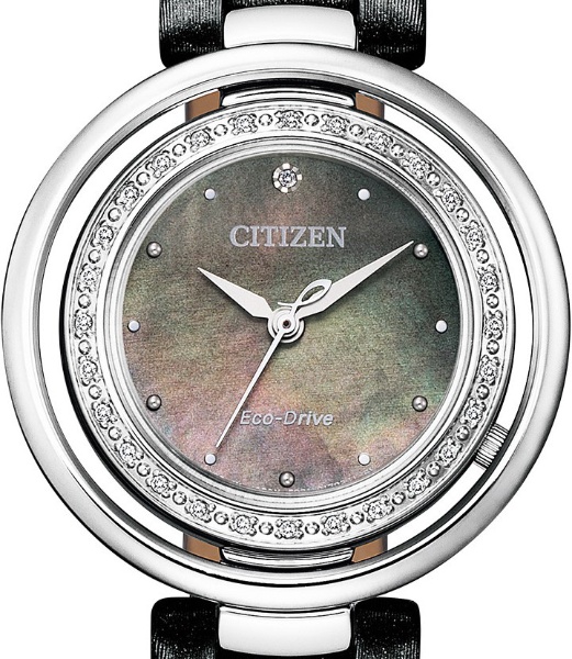 CITIZENL【美品】シチズン エル CITIZEN L ソーラー時計 ダイヤモンドモデル