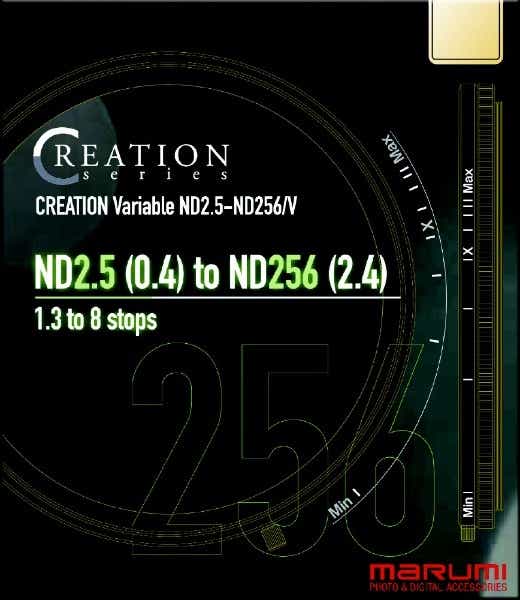 67mm CREATION VARIABLE ND2.5-ND256/V 【可変ND】(67MMCREATIONVARIV