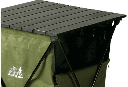 アルミテーブル付きダストボックス DUST BOX with ALUMINIUM TABLE(46×45.5×64cm/グリーン)  KOGR-004G(グリーン): ビックカメラ｜JRE MALL