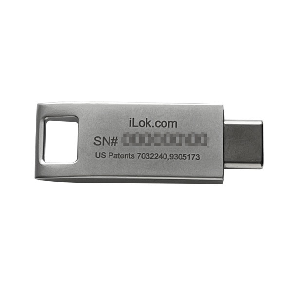 ソフトウェア認証〕 iLOK USB Type-Cモデル（第3世代） PACE iLok USB