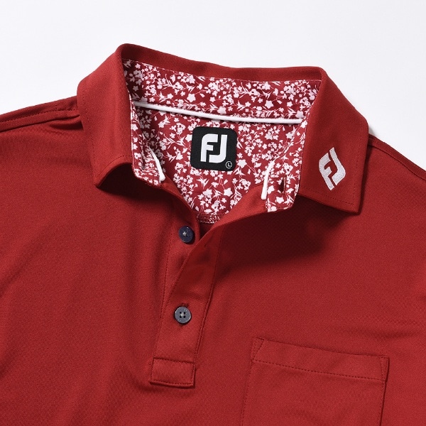 されたリサ フットジョイ（FootJoy） Victoria Golf PayPayモール店 - 通販 - PayPayモール ECOフラワートリムシャツ  FJ-F21-S09 88152 （メンズ） メンズ