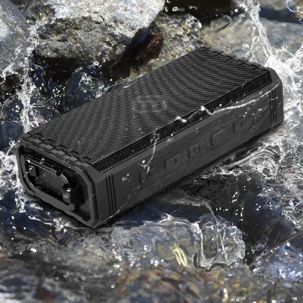 ブルートゥーススピーカー 40s ブラック FSBTS202HW2 [防水 /Bluetooth