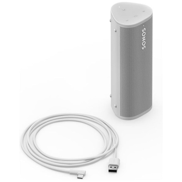 WiFiスピーカー Sonos Roam ホワイト ROAM1JP1 [防水 /Bluetooth対応