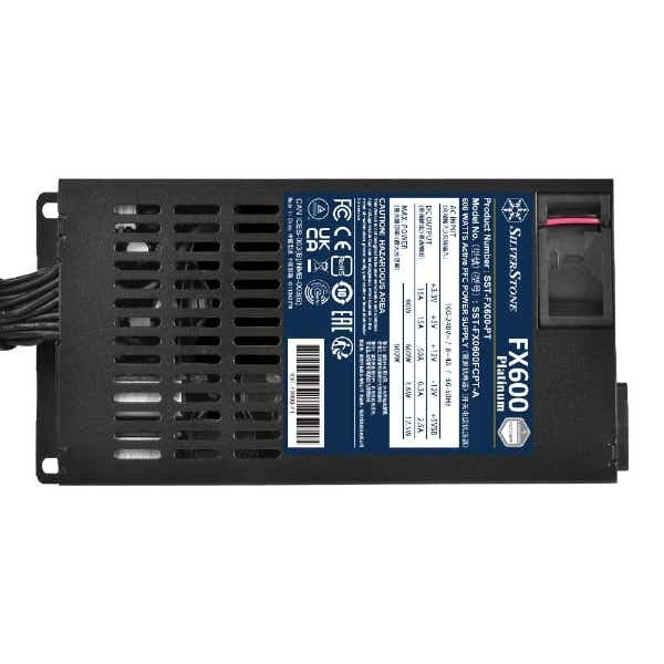 PC電源 FX600 Platinum ブラック SST-FX600-PT [600W /FlexATX