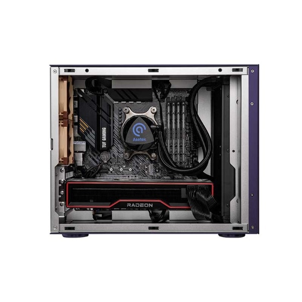 PCケース [Micro ATX /Mini-ITX] ブラックアルマイト ASE-W1A-BK