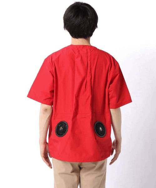 チャムスロゴファンTシャツ CHUMS Logo Fan T-Shirt(Sサイズ/Red) CH04