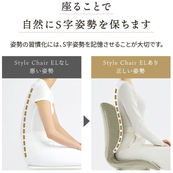 MTG スタイルチェア イーエル Style Chair EL グレー-