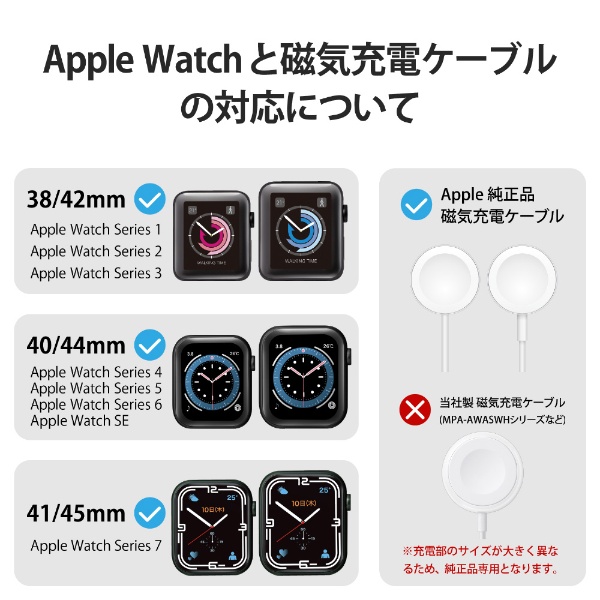 Apple Watch ( アップルウォッチ ) 充電器用 卓上 スタンド 縦置き 横置き 角度調節可 アルミ製 Ultra / SE /  Series 8 7 6 5 4 3 [ 49mm 45mm 44mm 42mm 41mm 40mm 38mm ]