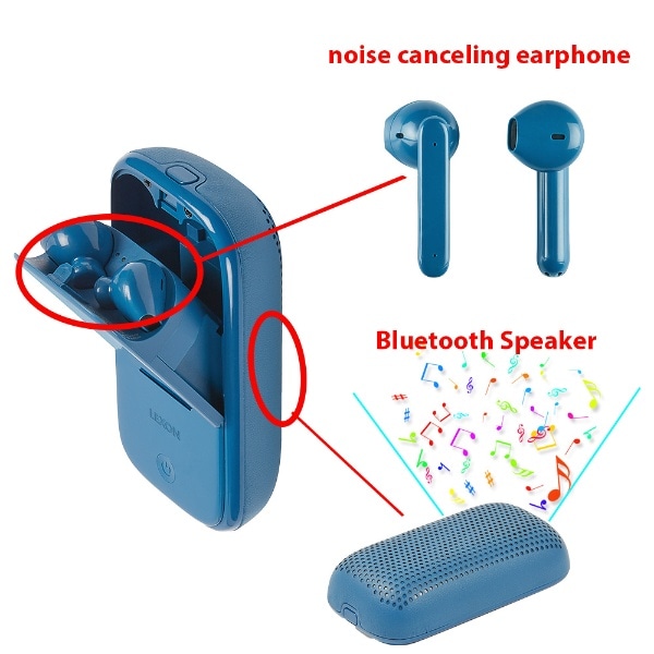 Bluetoothスピーカーとイヤホンが1つになった2-in-1マルチデバイス ...