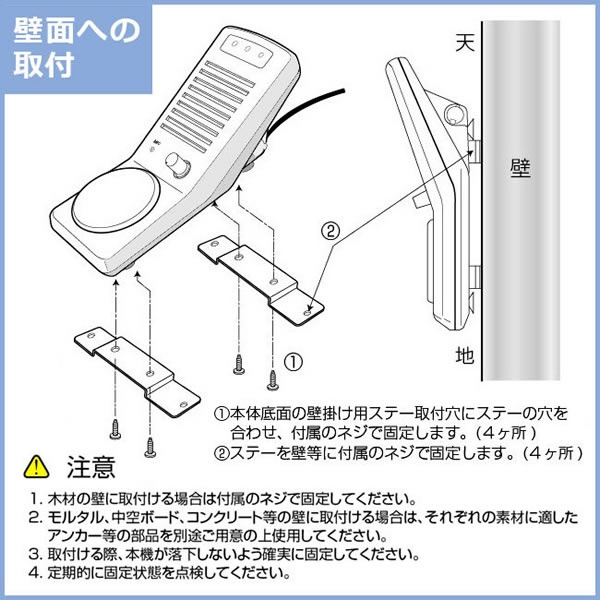 特定小電力トランシーバー専用スタンドマイクスピーカー FIRSTCOM FC