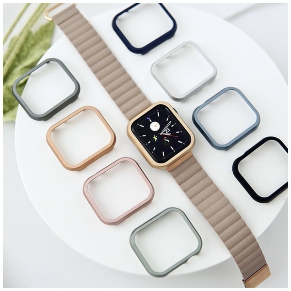 Apple Watch Series 4/5/6/SE1-2 44mm メタリックフレーム GAACAL