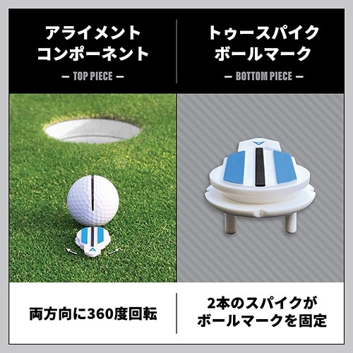 ボールマーカー ALIGNMENT Ball Mark(アライメントボールマーク)【返品