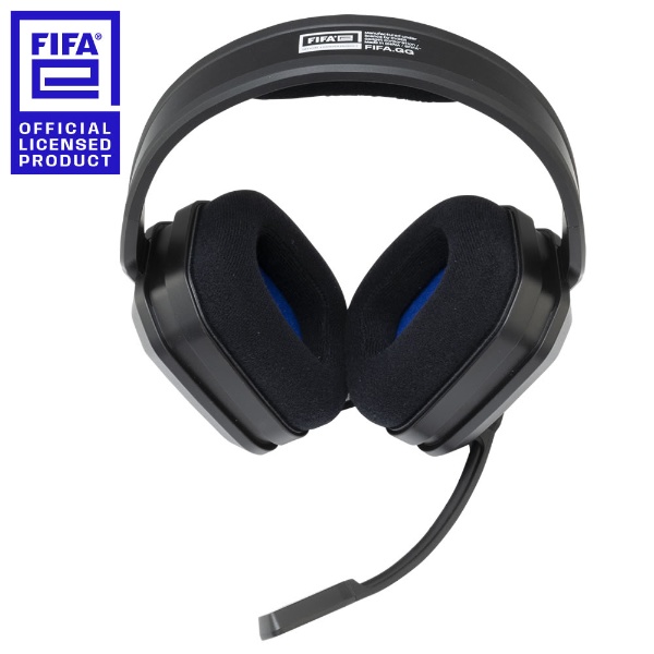 FIFAe公式ライセンス商品】FIFAeゲーミングヘッドセット ブラック