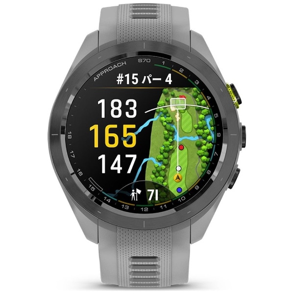 Suica対応】GPS ゴルフナビ GARMIN(ガーミン) Approach S70 42mm