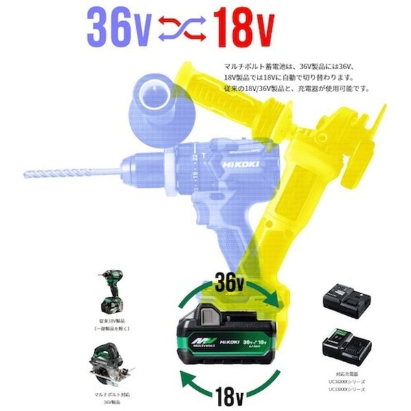 HiKOKI 新マルチボルト蓄電池 Bluetooth付 （2．5Ah／4．0Ah