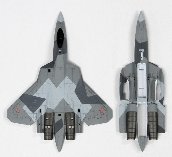 1/144 ロシア空軍 戦闘機 Su-57 塗装済みプラモデル(SNP13