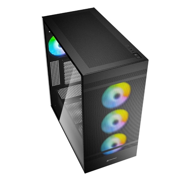 PCケース [ATX /Micro ATX /Mini-ITX] REBEL C50 RGB BK ブラック