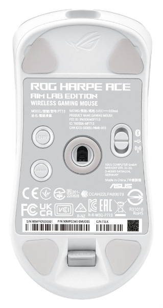 ゲーミングマウス P713 ROG Harpe Ace Aim Lab Edition ホワイト ROG