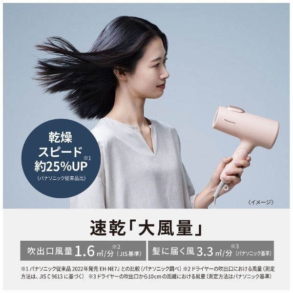 ヘアードライヤー ionity（イオニティ） ミントグリーン EH-NE7L-G