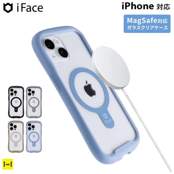 iPhone 15専用]iFace Reflection Magnetic 強化ガラスクリアケース