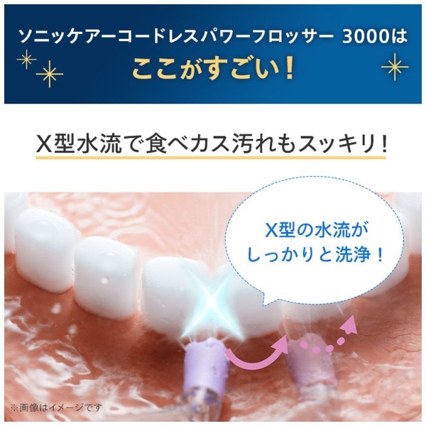 コードレスパワーフロッサー3000（口腔洗浄器） Sonicare