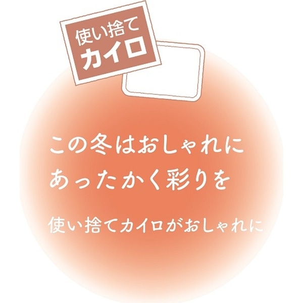 デザインあったかカイロ 貼るタイプ 10枚入 サンライズ(ピンク