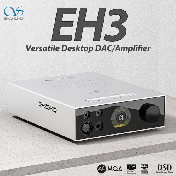 オールインワンデスクトップDAC/AMP ブラック EH3BK [Bluetooth対応