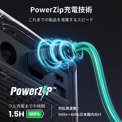 ポータブル電源 PowerRoam 1200 1200W/1024Wh 15056 [リン酸鉄リチウム