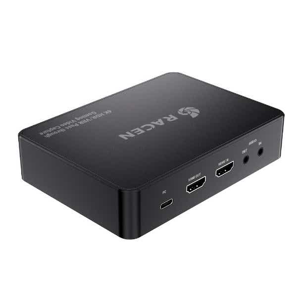 ゲームキャプチャー [USB-C＋USB-A接続 →ポート：HDMIｘ2 /φ3.5mmｘ2