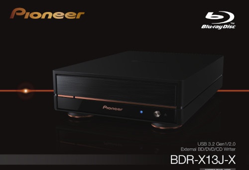 Pioneer 外付BDドライブ プレミアムモデル BDR-X13J-X Pioneer BDR