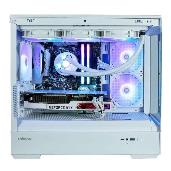 PCケース [Micro ATX /Mini-ITX] P30 WHITE ホワイト(ホワイト