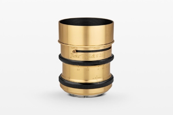 店舗のみ販売】レンズ Nour triplet V Bokeh control art lens Brass