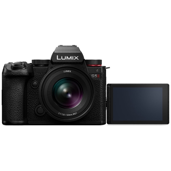 LUMIX S5II ダブルレンズキット ミラーレス一眼カメラ ブラック DC 