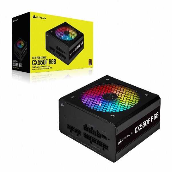 PC電源 CX550F RGB BLK ブラック CP-9020216-JP [550W /ATX /Bronze](ブラック):  ビックカメラ｜JRE MALL