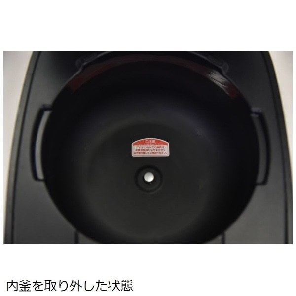 圧力IHｼﾞｬｰ炊飯器 ブラック JPV-10BKK [5.5合 /圧力IH](ブラック ...