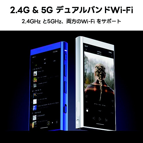 ハイレゾポータブルプレーヤー ブルー M300 Blue [ハイレゾ対応 /32GB