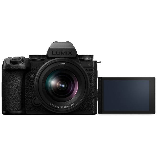 LUMIX S5IIX ダブルレンズキット ミラーレス一眼カメラ ブラック DC ...