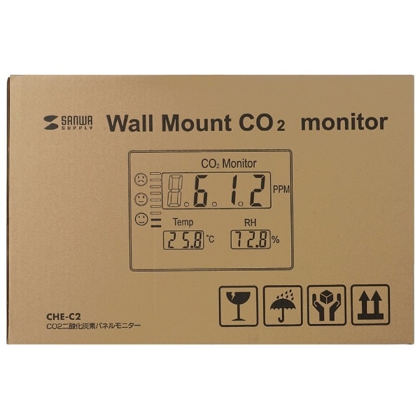 CO2二酸化炭素パネルモニター CHE-C2(CHE-C2): ビックカメラ｜JRE MALL