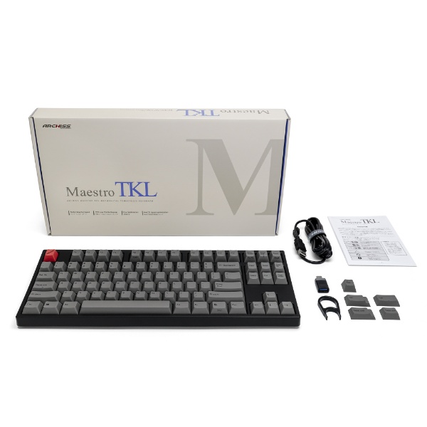 キーボード Maestro TKL(静音赤軸・英語配列)(Mac/Windows11対応) AS 