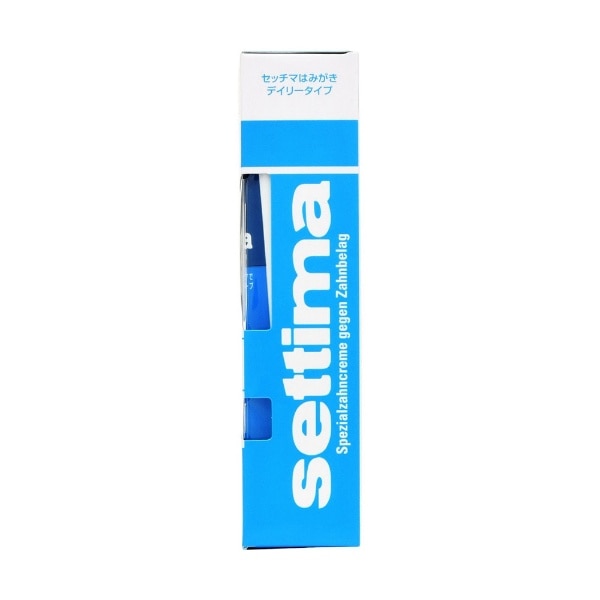 settima(セッチマ) 歯磨き粉 80g デイリータイプ(ブルー): ビックカメラ｜JRE MALL