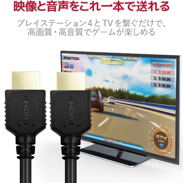 HDMIケーブル 1m 4K 金メッキ 【 TV プロジェクター Nintendo Switch