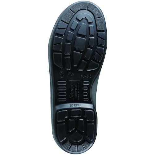 静電安全靴 編上靴 7522黒静電靴 26.5cm 7522S26.5(7522S26.5