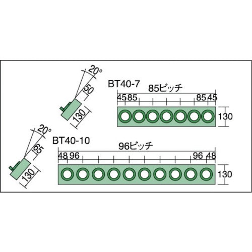 ツーリングフレーム BT・NT40兼用 7個収納 BT407(BT407): ビックカメラ