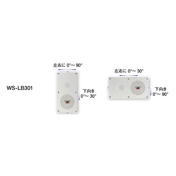 全天候型スピーカー RAMSA （2ウェイコンパクトタイプ） WS-LB301 【受