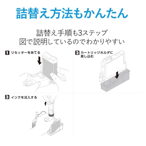 THE-69RDHKIT 互換プリンターインク エプソン用 4色セット[px-049a px