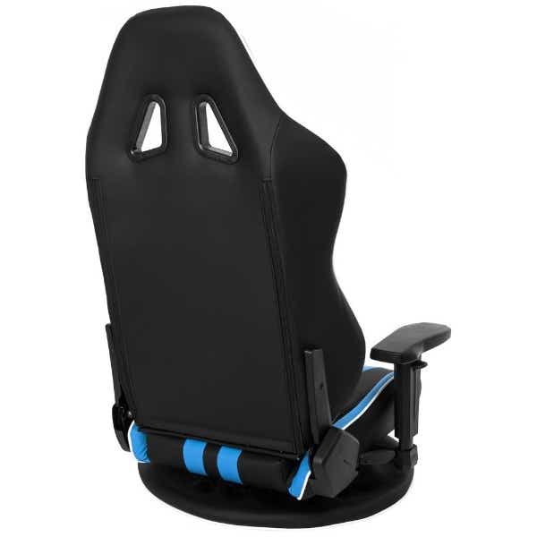 ゲーミング座椅子 [W530ｘD540ｘH995mm] 極坐 V2 ブルー AKR-GYOKUZA