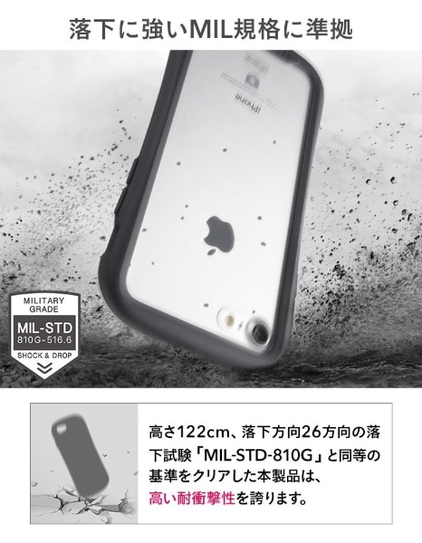 iPhone SE 2022/SE 2020/8/7専用］iFace Reflection強化ガラスクリア