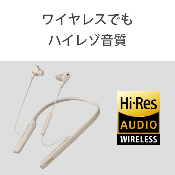 ブルートゥースイヤホン プラチナシルバー WI-1000XM2SM [ワイヤレス